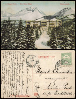 Tátraszéplak Hotel Im Winter A Magas Tátra. Die Hohe Tátra. 1909 - Slowakije