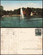 Ansichtskarte Siegmar-Chemnitz Pelzmühle, Fontaine 1912 - Chemnitz