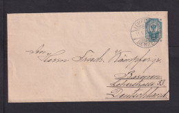 1894 - 10 K. Ganzsache (U 37A) Ab Lempäälä Nach Barmen - Lettres & Documents