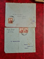 Lettre MEXIQUE 1926 MEXICO JALAPA 1935 POUR ROSHEIM ALSACE CORRESPONDANCE MARTZ - México