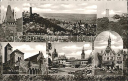 72096271 Weinheim Bergstrasse Altes Rathaus Schlosspark W. S. C. Wachenburg Wein - Weinheim