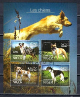 Chiens Niger 2014 (51) Yvert N° 2645 à 2648 Oblitérés Used - Perros