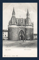 Malines. Porte De Bruxelles (XIIIème Siècle, Dernière Porte De Malines). Enfants. Ca 1900 - Mechelen