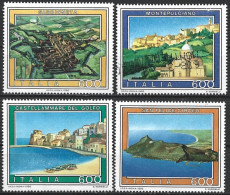 Italy 1990. Scott #1803-6 (U) Tourist Attractions (Complete Set) - 1981-90: Afgestempeld