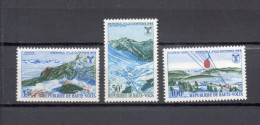 HAUTE VOLTA  N° 184 à 186    NEUFS SANS CHARNIERE  COTE  5.00€      JEUX OLYMPIQUES GRENOBLE - Upper Volta (1958-1984)