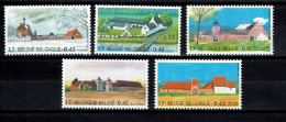 België 3017/3021 - Culture, Grandes Fermes Typiques - Natuur, Belgische Boerderijen - Unused Stamps