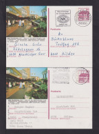 60 Pf. Bild-Ganzsache P 138 - Bild "Neunkirchen, Saar" Mit Dekorativer Druck-Verschiebung - Gebraucht Mit Vgl.-Stück - Illustrated Postcards - Used