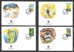 Liechtenstein 1989 Animals - Birds -  WWF FDC - Autres & Non Classés