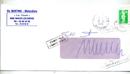 Lettre Cachet ? Manche Taxée ? + Retour - Manual Postmarks