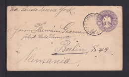 1908 - 10 C. Ganzsache Ab TAMAULIPAS Nach Berlin  - Mexico