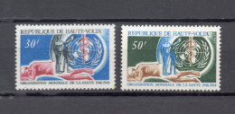 HAUTE VOLTA  N° 190 + 191    NEUFS SANS CHARNIERE  COTE  2.00€      OMS SANTE  VOIR DESCRIPTION - Upper Volta (1958-1984)