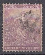 Grossbritannien  SÜDAFRIKA  Kap Der Guten Hoffnung 9 A,  Gestempelt, 1864 - Kaap De Goede Hoop (1853-1904)