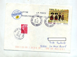 Lettre Cachet Colmar Flamme Chiffree Sur Hansi Poste Restante La Haye - Handstempel