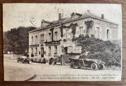 BARR Hôtel-Restaurant Pomme D'or - 16, Av De La Gare - Auto Garage Voitures Anciennes Publicité Excursions - 27/07/1931 - Barr