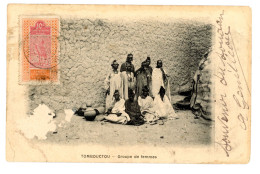 AFRIQUE OCCIDENTALE FRANCAISE MALI TOMBOUCTOU GROUPE DE FEMMES 1920 - Mali