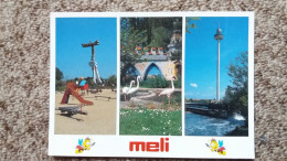 CPM MELI PARC D ATTRACTION DE PANNE BELGIUM OISEAU FLAMANT ROSE  AVM 1998 - Oiseaux