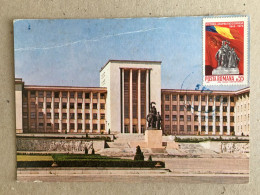 Romania - Unused Postal Stationery 2819/77 Bucuresti L'academie Militaire Military Academy Maximum Maximaphily - Postwaardestukken