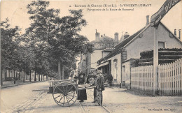 28-SAINT-VINCENT-LUISANT- ENVIRONS DE CHARTRES- PERSPECTIVE DE LA ROUTE DE BONNEVAL - Autres & Non Classés