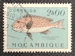MOZPO0365U9 - Fishes - 2$00 Used Stamp - Mozambique - 1951 - Mosambik