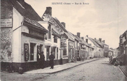 Sisonne - Rue De Roucy Gel.1915 Feldpost - Sissonne