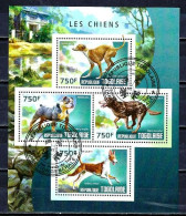 Chiens Togo 2014 (60) Yvert N° 3984 à 3987 Oblitérés Used - Dogs