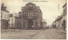 Ansauvillers La Mairie, Pas La Vue Courante (vélo Au 1er Plan) - Andere & Zonder Classificatie