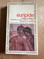 Euripide - Théâtre Complet Tome 1 - Andere & Zonder Classificatie
