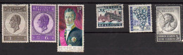 Belgique 1965 - 6 Timbres COB 1349-1350, 1351, 1352-1353,  1359 - Usados