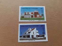 TIMBRES  TURQUIE  CHYPRE  EUROPA  1987     N  188  /  189   COTE  4,00  EUROS   NEUFS   LUXE** - 1987