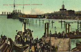 PORTSMOUTH - Royal Train Leaving Harbourg - Portsmouth