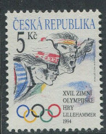 Czech:Unused Stamp XVII Olympic Games In Lillehammer 1994, MNH - Invierno 1994: Lillehammer