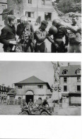E/06   - 2 Photos    - Normandie  Débarquement Du 6 Juin 44   -    50  Carentan   (4) - Guerra, Militari