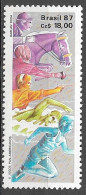 Brasil 1987 X Jogos Pan-Americanos (Indianápolis) RHM C1548 - Unused Stamps