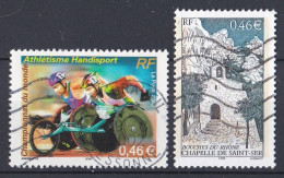 France  2000 - 2009  Y&T  N ° 3495  Et 3496  Oblitérés - Used Stamps