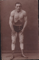 CPA CARTE DE PHOTO / PC / AK - Lutte - Wrestling - Ringen - Lutteur - Wrestler - Ringer / Breslau - Wrocław - Wrestling