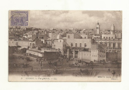 TUNISIE CARTE POSTALE  SOUSSE VUE GENERALE 1920 TB - Tunesië