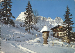 72094948 Tirol Region Winteridyll Bildstock Am Wilden Kaiser Tirol Region - Otros & Sin Clasificación