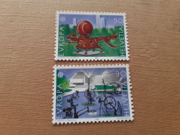 TIMBRES  SUISSE  ANNEE  1987     N  1274  /  1275    COTE  3,00  EUROS   NEUFS   LUXE** - Ungebraucht