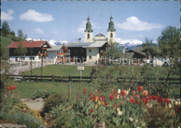 72094859 Brixen Thale Ortsansicht Kirche Kitzbueheler Alpen Brixen Thale - Sonstige & Ohne Zuordnung