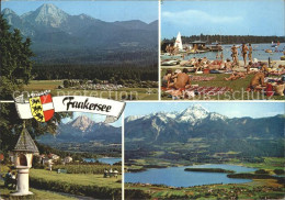 72094852 Faakersee Panorama Badestrand Bildstock Seepanorama Villach - Sonstige & Ohne Zuordnung