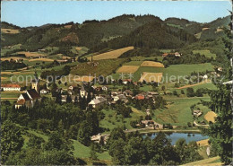 72094840 Waldhausen Oberoesterreich Schlossberg Mit Barockkirche Und Badesee Wal - Autres & Non Classés