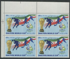 Unused Stamps 4X Football World Championships 2006 In Germany, MNH, Corner - 2006 – Alemania