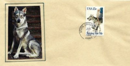 USA. Guide Dogs For The Blind. Seeing For Me !  Letter From State College Pennsylvania - Honden