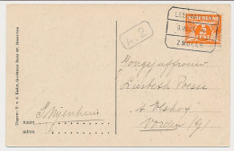 Treinblokstempel : Leeuwarden - Zwolle 1926 H ( Oranjewoud ) - Unclassified