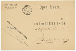 Kleinrondstempel Menaldum 1888 - Ohne Zuordnung