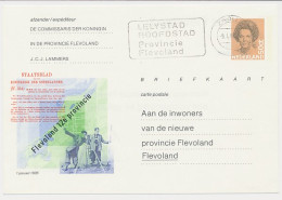 Briefkaart G. 363 Particulier Bedrukt Zwolle 1986 - Ganzsachen