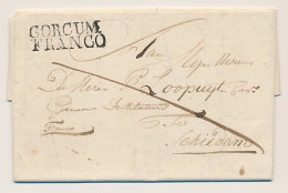 Doornik - GORKUM FRANCO - Schiedam 1821 - ...-1852 Prephilately