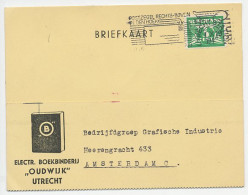 Firma Briefkaart Utrecht 1942 - Boekbinderij - Unclassified