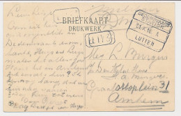 Treinblokstempel : Dedemsvaart Station - Lutten A 1917 - Non Classificati