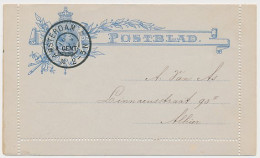 Postblad G. 8 Y Locaal Te Amsterdam 1904 - Entiers Postaux